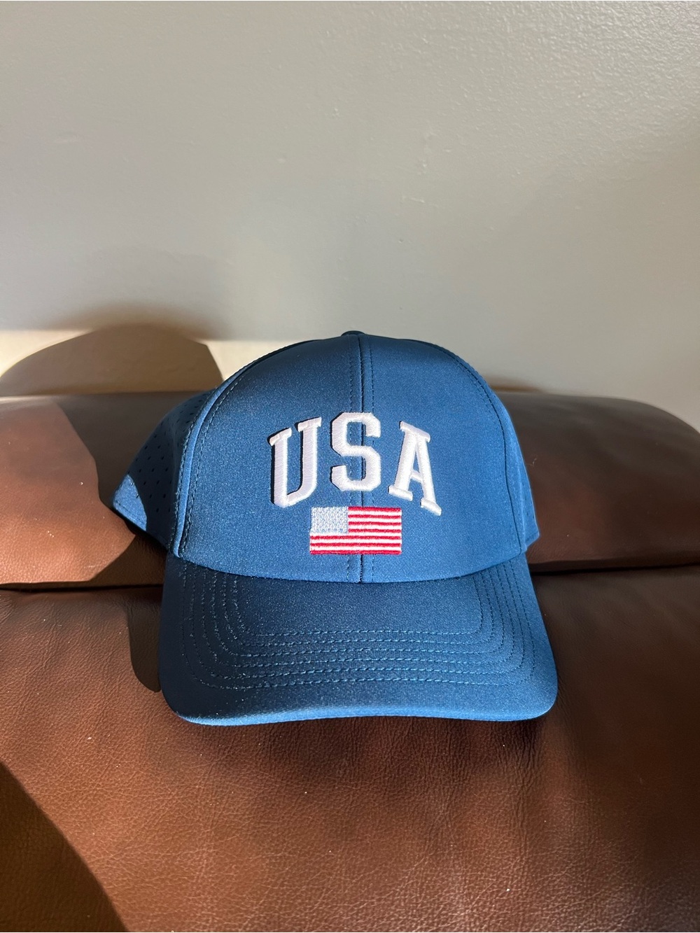 NWT USA Flag Baseball Cap